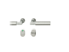 FSB FSB 15 1102 Plug-in Aluminium Pure, WC uzamykání, čtyřhran 8 mm