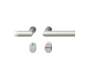 FSB FSB 15 1108 Plug-in Aluminium Pure, WC uzamykání
