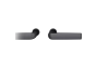 FSB FSB 15 1267 Plug-in Černá tryskaná C35, Bez rozety/otvoru pro klíč
