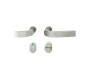 FSB FSB 15 1271 Plug-in Aluminium Pure, WC uzamykání