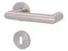 Süd-Metall Südmetall Hanna-R, nerez, 22 mm, TopSpeed Nerez kartáčovaná, Standardní interiérové dveře, klika / klika, Obyčejný klíč