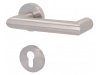 Süd-Metall Südmetall Hanna-R, nerez, 22 mm, TopSpeed Nerez kartáčovaná, Standardní interiérové dveře, klika / klika, Cylindrická vložka