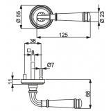 Südmetall Montana-R, nerez vzhled, TopSpeed