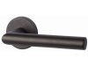 Süd-Metall Südmetall Ronny II-R, černá, TopSpeed Černá ocel, klika / klika, Bez rozety/otvoru pro klíč, Objektové dveře
