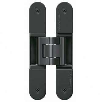 Tectus 340 3D černá barva - skrytý pant pro bezfalcové dveře