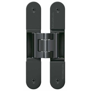 Tectus 340 3D černá - skrytý pant pro bezfalcové dveře