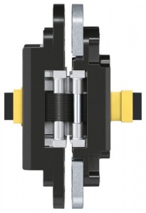 Tectus 340 3D F1 Energy s průchodkou, pro bezfalcové dveře