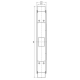 Tectus TE 540 3D A8 SZ - upevnění do ocelové zárubně