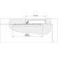 Zadlabací dveřní zavírač Assa Abloy DC840